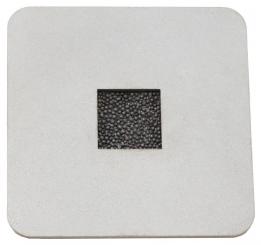Sample Frame for Media Shape Analysis, ½x½" 