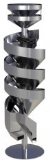 Open Spiral Separator Galvanised  
