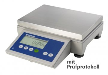 Compact Scale Mettler-Toledo ICS425s-35LA/f-30000d up to 35 kg, with Test Protocol 